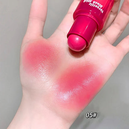 Magic Blush Stick 3-in-1 Cheek Lip Tinted Moistured Blush Stick Silky Brighten Cheek Cream Natural Cosmetics Makeup Products