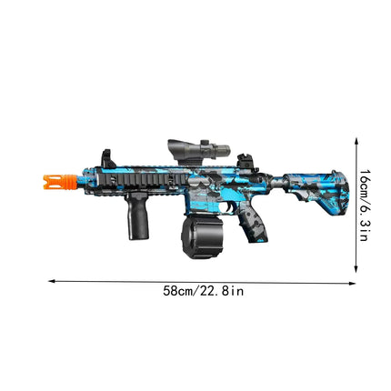 M416 electric pellet ball graffiti air rifle weapon paintball toy gun pneumatic shooting gun adult children's toy