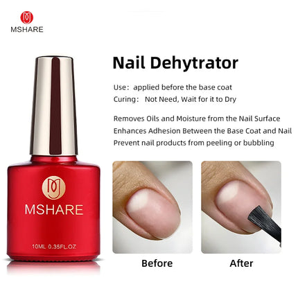 MSHARE Milky Pink Rubber Base Gel Camouflage Color Coat Soak Off Nails Gels Varnish Lacquer 10ml UV LED Gel Polish TPO Free Gel