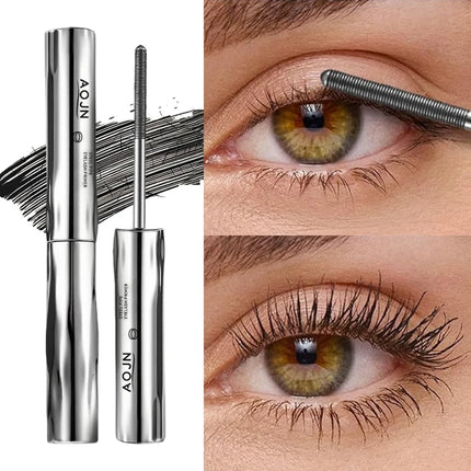 Steel Tube Mascara,Lengthens,Curls Lashes Volumizing Mascara Lasting for Party Makeup & Holiday Cosmetics for Enhanced Eyes