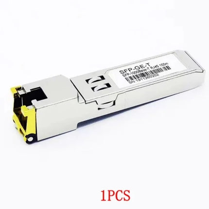 SFP Fiber Module Ethernet Port RJ45 Module 1000BASE-T Switch Connector Copper Compatible with Cisco/Mikrotik Gigabit Ethernet