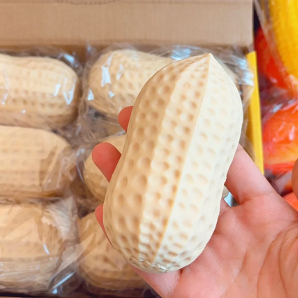 New Soft Squishy Simulated Peanut Corn Burger Pinch Flour Stress Ball Relief Squeezing Toys Anxiety Relief Fidget Sensory Gifts