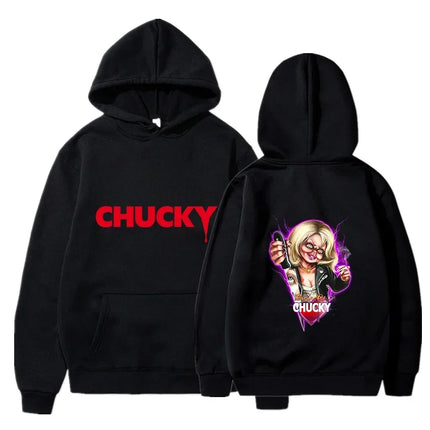 Horror Movie  Play Chucky Hoodies Harajuku Hip Hop Streetwear Men Women Autumn Winter Hooded Sweatshirt Pullover Tops