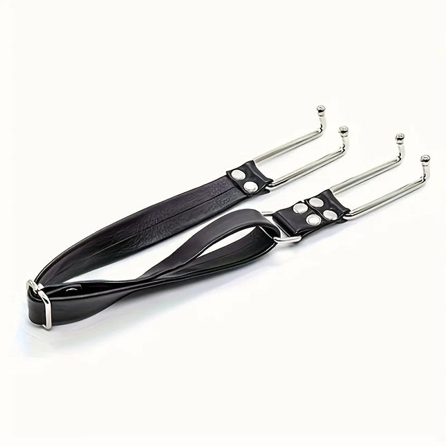 Harness Gag Spreader BDSM Open Mouth Gags Metal Claw Hook Force for Women Couples Slave Bondage Whips Erotic Oral Sex Accessories