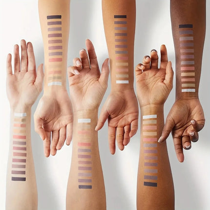 Nude Eyeshadow Palettes Matte Pearlescent Long-lasting Non-smudged Earth Colors Makeup Eyeshadow Pearlescent Eyeshadow 12-colors