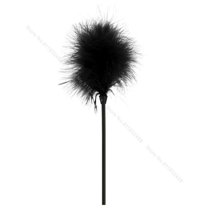 Beginner BDSM Flirting Set –Sensual Tickler Feathers & Brushes Kit, Adult Sensory Massage Tools for Couples Women Men