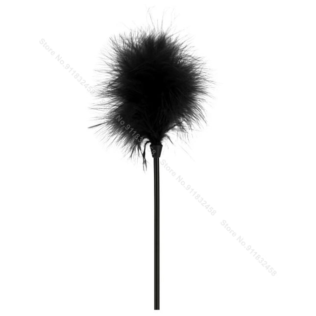 Beginner BDSM Flirting Set –Sensual Tickler Feathers & Brushes Kit, Adult Sensory Massage Tools for Couples Women Men