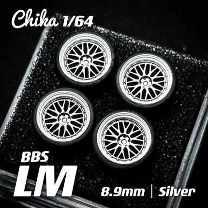 1/64 Chika Modified Wheels 9mm BBS LM VSXX Stance Wheels