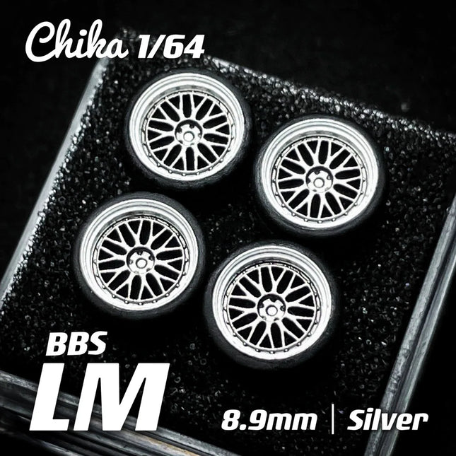 1/64 Chika Modified Wheels 9mm BBS LM VSXX Stance Wheels