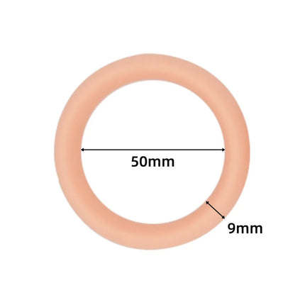Realistic Penis Ring Silicone Cock Ring Sex Toys for Men Delay Ejaculation Erection Dick Cockring Intimate Goods Sex Shop