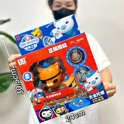 Barnacles Kwazi Peso Dashi Anime Action Figurine A Set Of Octonauts Figure Shield Abs Child'S Enlightenment Xmas Toys Model Doll