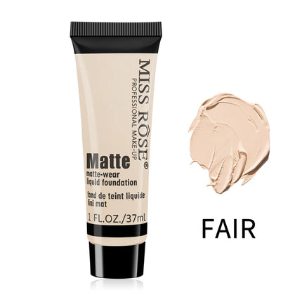 Matte Liquid Foundation Concealer BB Cream Silky Moisturizing Long-wearing Face Contouring Brighten Skin Tone Makeup Waterproof