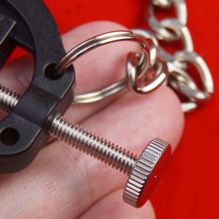 BDSM Screw Nipple Clamps Clips With Spikes,Bondage Restraints,Sex Toys for Couples,SM Adult Games,Adjustable Pressure