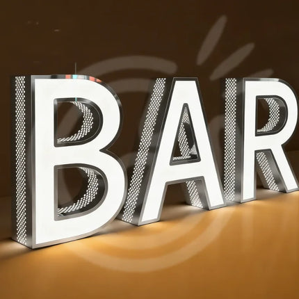 Logo for Business Led Metal Signs Signboard Light Letter Large Luminous Letters Custom Sign Signage Personal Design Neon Acrylic