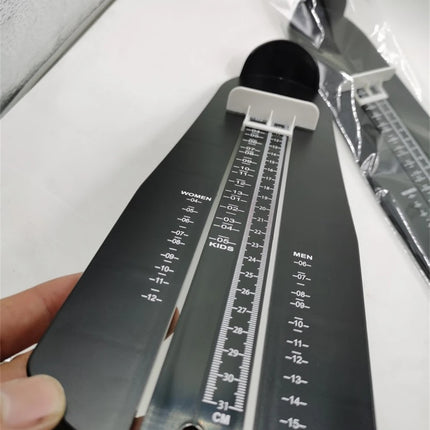 Precision Shoe Sizer Tool Dual Scale Foot Measure Gauge CM/INCH Sizing Device For Adults Kids Shoe Store Podiatrist Accurate Kit