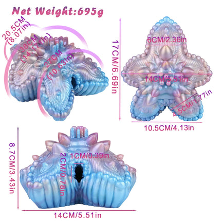 LUUK Liquid Silicone Male Masturbator Fantasy Animal Aircraft Cup Pussy Pocket Stroker Onahole Sex Toys for Man Penis Exercise