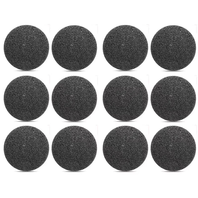 Replaceable Roller Foot File Pedicure Hard Dead Skin Callus Remover Refills Replacement Rollers Foot Files Accessories 12 PCS