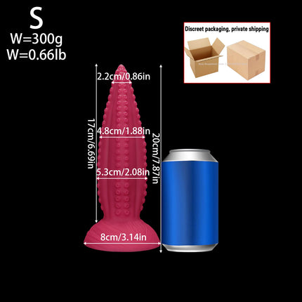 New 25.98 Inch Long Anal Plug Silicone Buttplug Huge Anal Dildos for Women Men Vaginal/Prostate Massage Sigmoid Stimulation 18+