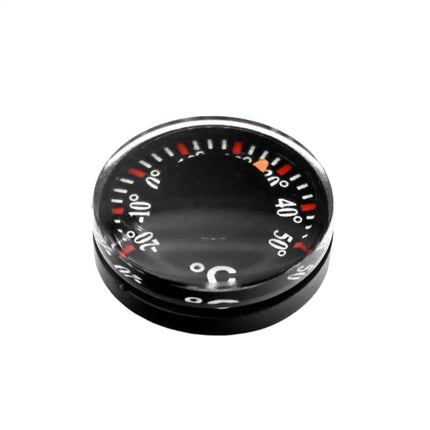 Mini Circular Thermometer Scale Measurement Tool High Accuracy Thermometer Office Practical Plastic Waterproof Dial Car Interior
