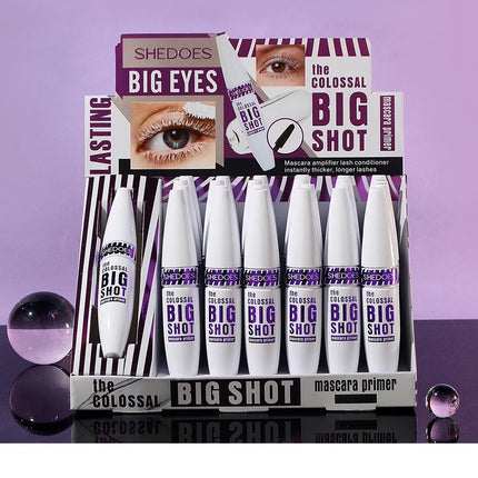 5D Volume Mascara Lasting Styling Waterproof Quick Dry WHITE Curling Lengthen Long Eyelash Silk Extension Cream Тушь Для Ресниц