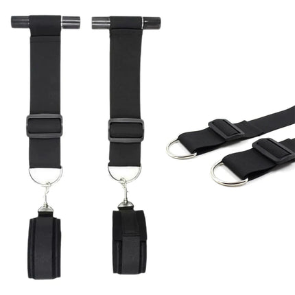 Door Hanging Handcuff Sex Toy Set BDSM Hand Restraint Swing Cuffs SM Slave Couple Flirting Bondage Gear Adult Erotic Games Set