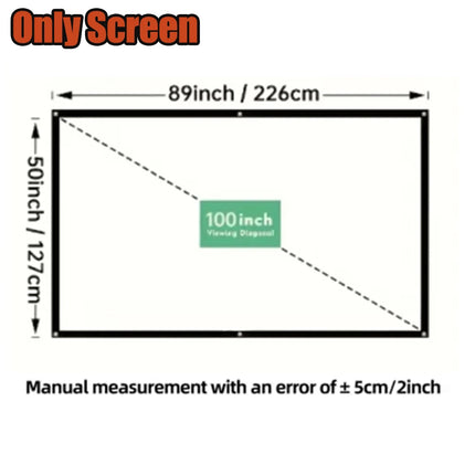 AOC RC6 Smart Projector 4K Supported Native 720P Android WiFi 6 Bluetooth 5.4 Auto Focus Home Theater Portable Projector