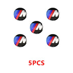 5Pcs  M Logo / 14mm