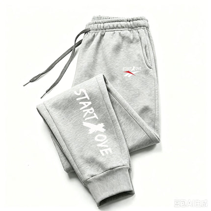 Men's Sweatpants, Trendy Autumn and Winter Sports Pants, Jogging Fitness Running Pants, Casual, Trendy, Comfortable and Fas