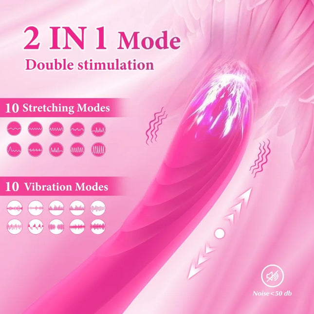 Dildo Vibrator for Women Vagina G-Spot Vibrator Clitoris Nipples Stimulator Fake Penis Female Masturbation Sex Toy for Women