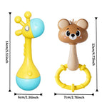 Giraffe and bear