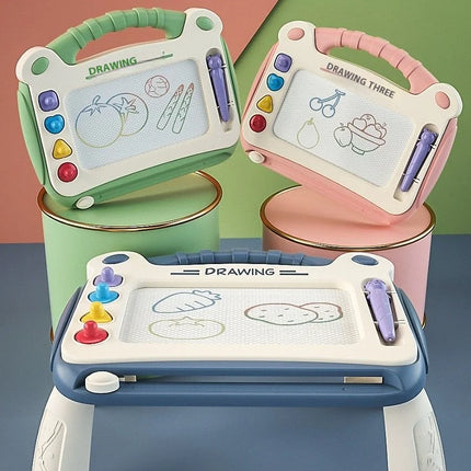 Children's Drawing Board Baby Magnetic Writing Board 1-3 Years Old Kidsren's Graffiti Painting Erasable Magnetic Home Drawing Toy