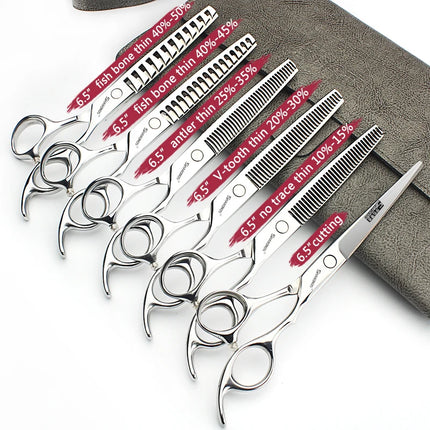 Sharonds 440c 6/7/7.5 Inch Haircut Thinning Scissors Professional Barber Shop Hairdressing Scissors Cutting Scissors Hair Shears