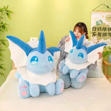 Pokemon Plush Pikachu Kawaii Vaporeon Plushie Eevee Doll Sylveon Glaceon Sprigatito Toy Gengar Eevee Pillow Xmas Birthday Gift