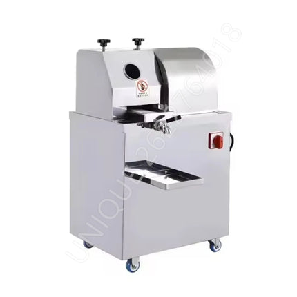 Commercial Stainless Steel Sugarcane Juice Squeezer Automatic Electric Sugar-Cane Press Juice Machine 220v