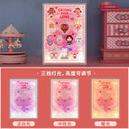 12 doll light models / NOT INCLUDED Figures