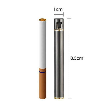 Fastshipping Mini Compact Open Flame Lighter Metal Grinding Wheel Lighter Portable Can Place Cigarette Box Smoking Accessories