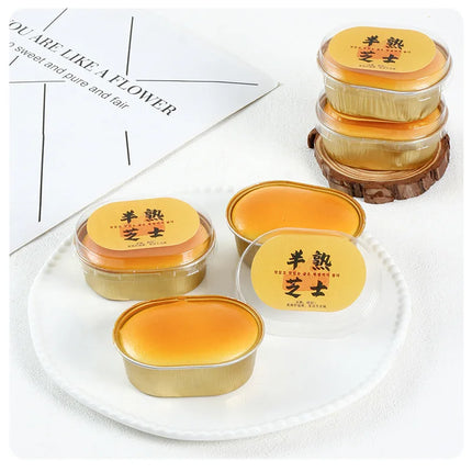 1/2pcs Squishy Cheese Bread Squeeze Toy Stress Relief Slow Rising Sensory Fidget Toys for Anxiety ADHD Autism for Kids Adults