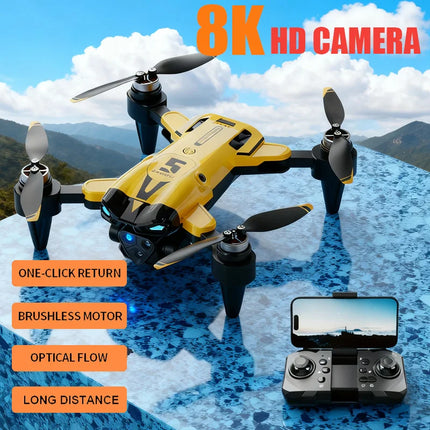 M5 Rc Drone 8K Dron Professional Quadcopter Fpv Wifi Drones with Camera Racing Remote Controlled Helicopters Airplane Toys Boys