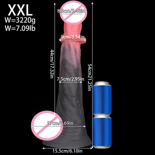 Liquid Silicone Long Horse Dildo Strap On Thick Penis Masturbator Adult Toy Anal Dildo Vaginal Stimulation Sex Toys Sex Shop 18+