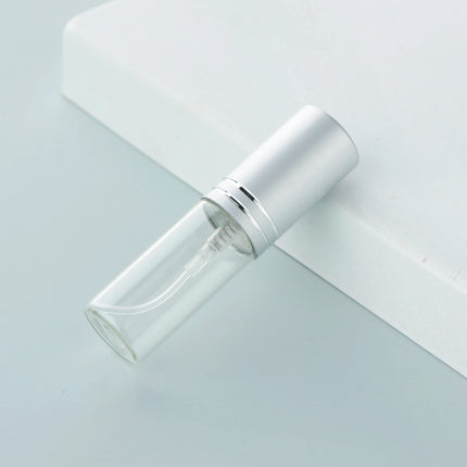 100Pcs 5ml Portable Empty Spray Perfume Bottle Cosmetic Travel Aluminium Spray Bottle For Gift Sample Mini Bottle Parfum Makeup