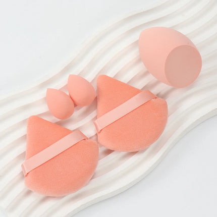 5Pcs Professional Makeup Sponge Set - Soft, Gentle, Multi-Purpose Tools for Perfect Foundation, Powder and Blush Application