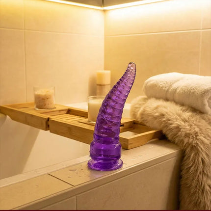 Threaded octopus tentacles, simulated anal plug, adult sex toy, men's and women's anal expanders, prostate massager, suction cup