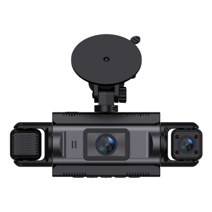 WIFI Car Dash Cam 4 Channel Black Box Driving Camera FHD 1080P Front Left Right Rear Night Vision Loop Recording Hardwire kit
