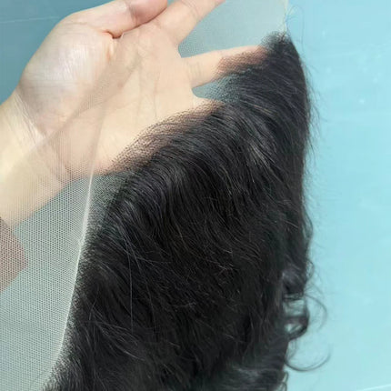 Body Wave 13x6 Lace Frontal Only Human Hair Brazilian Remy Hair Transparent 13x6 Ear to Ear Lace Frontal Natural for Black Women