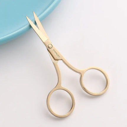 Mini Scissor Multifunctional Makeup Eyebrow Eyelash Trimmer Facial Hair Remover Scissor Embroidery Needlework Sewing Scissors