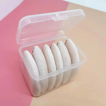 6 Pack Velvet Powder Puffs For Perfect Makeup Finish Soft And Lightweight  Makeup Sponge  powder puffs triangle
