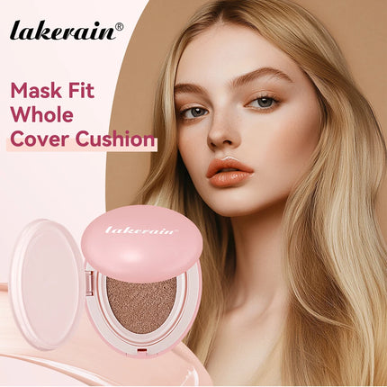 Lakerain Cushion Foundation Korean Makeup Base Mist Foundations Makeup Full Coverage Long-lasting Cc Cream Sunscreen Cosmetic