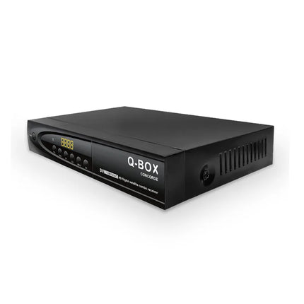 2026 DVB-T2 DVB-S2 Combo QBOX Satellite TV Receiver Tuner H.264 MPEG 4 Digital TV Decoder 1080P HD Time Shift EPG Decoder Stock