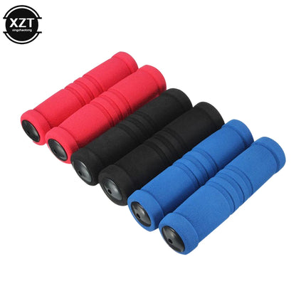 2pcs Soft Foam Sponge Handle Bar Motorcycle Handlebar Foam Hand Grips Cover Bike Cycle Bicycle Motorcycle MTB Accessories