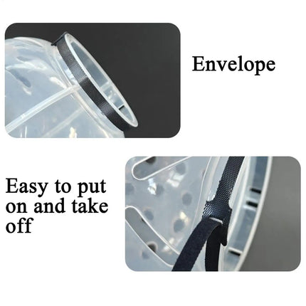 Transparent Breathable Cat Muzzle Anti-Bite Anti Scratch Cat Mask Cover Helmet Cat Grooming Accessories Anti-Licking